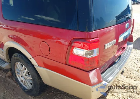 2007 Ford Expedition El Eddie Bauer из США, поврежденный, VIN 1FMFK17537LA33512